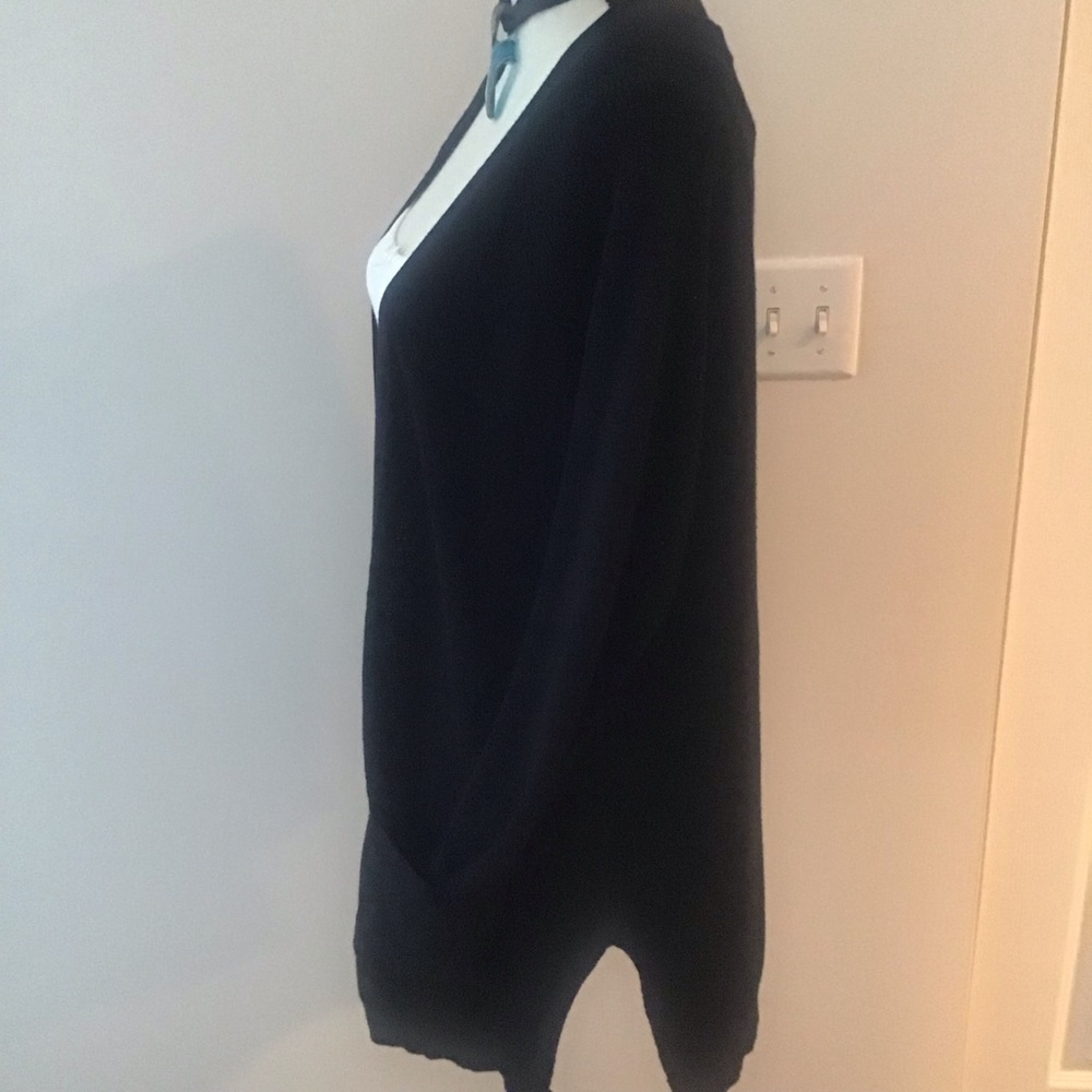 Black pocket knot cardigan - Picture 4 of 9